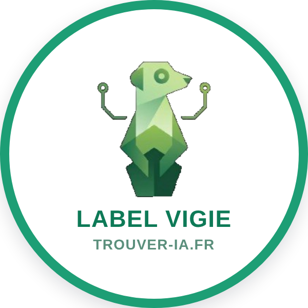Label Vigie, vérifié par trouver-ia.fr